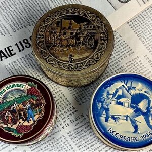 Vintage Metal Tins
